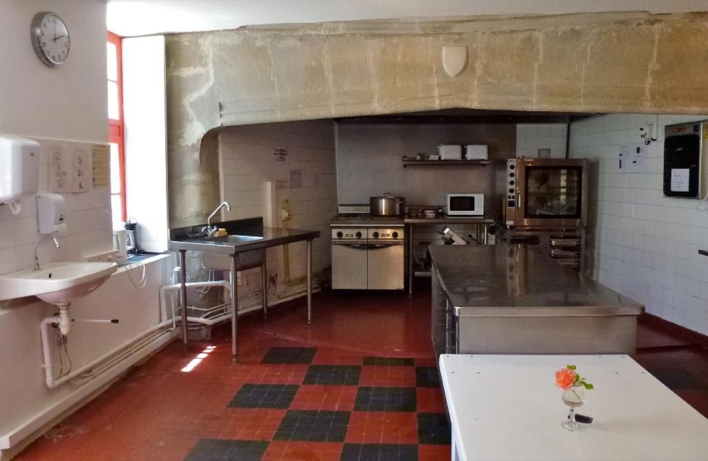 La cuisine équipée du château