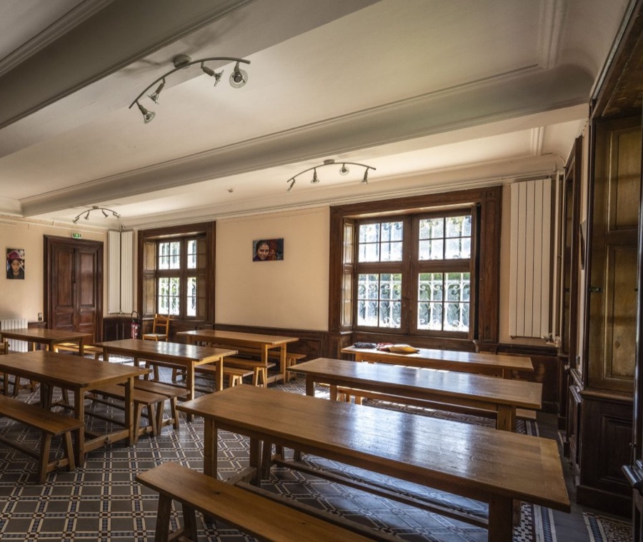 Salle à manger équipée